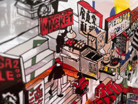 ”MARKET STALLS"　NO.1