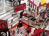 ”MARKET STALLS"　NO.1